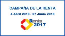 Declaración de la Renta 2017