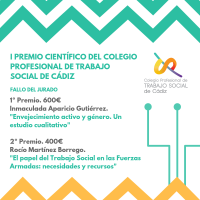 Fallo del jurado | I Premio científico del CPTS de Cádiz