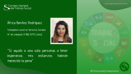 Acción de visibilización de trabajadoras/es sociales.