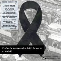 20 Años de los atentados del 11 de marzo en Madrid
