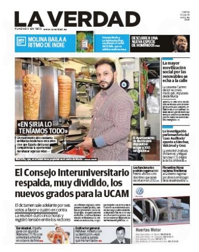 «En Siria lo teníamos todo»