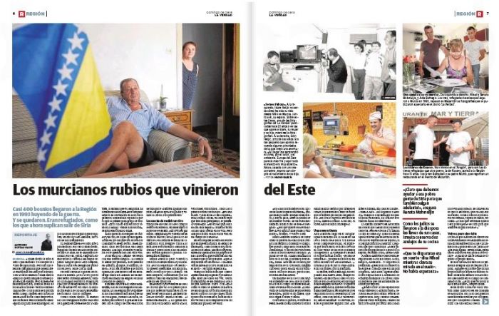 Los murcianos rubios que vinieron del Este