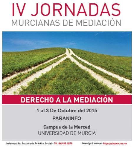 IV Jornadas Murcianas de Mediación