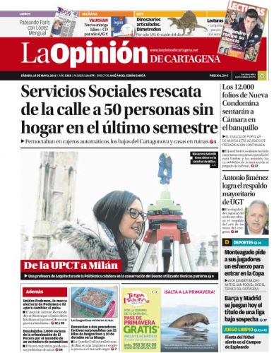 Servicios Sociales ´saca´ de la calle a medio centenar de personas sin techo