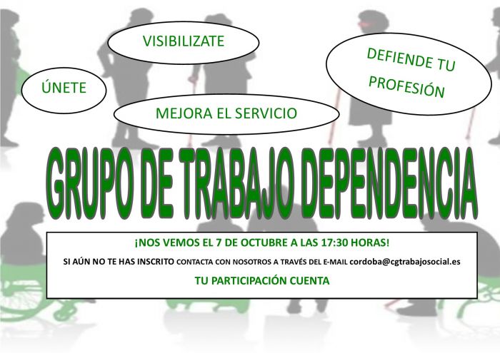CONFORMACIÓN GRUPO DE TRABAJO DEPENDENCIA C.P.T.S. CORDOBA