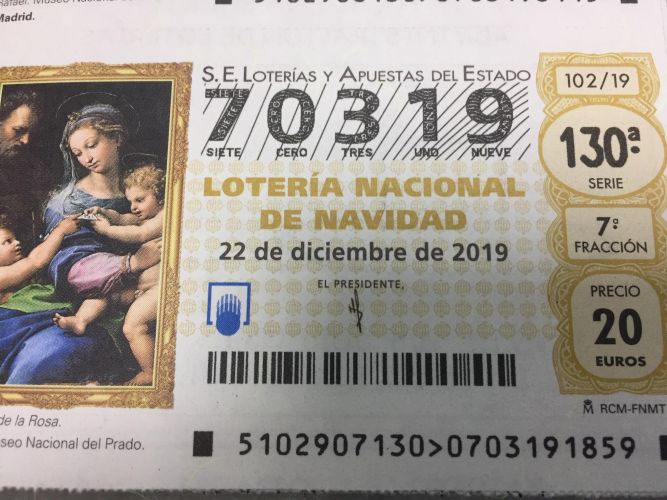 CPTS CORDOBA: LOTERIA NAVIDAD 2019