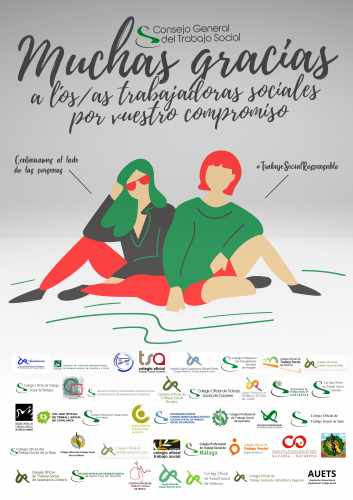 COTS Castelló s'uneix a l'homenatge públic a professionals del Treball Social per la seua labor en la crisi del COVID-19
