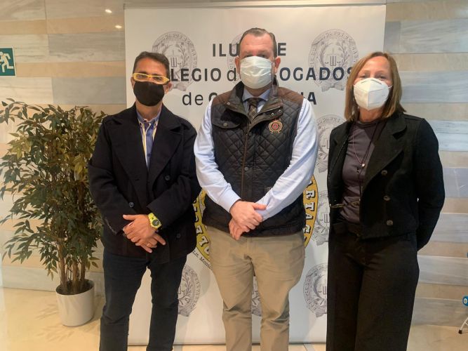 El Colegio se reune con el Colegio de Abogados de Cartagena para promocionar la figura del profesional de trabajo social como perito judicial