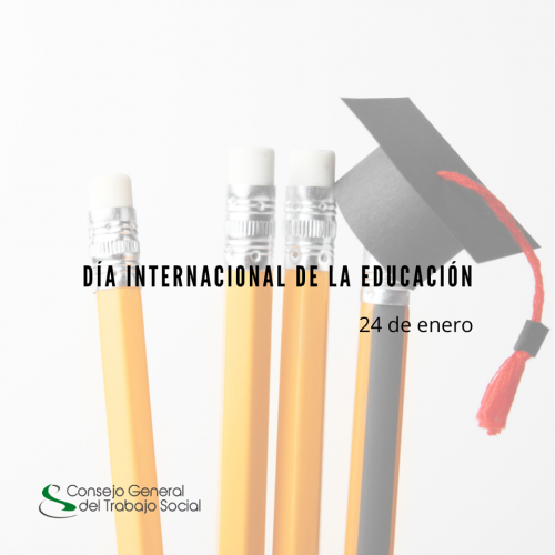 El Colegio, en el Día Internacional de la Educación, reivindica las propuestas realizadas por el Consejo General