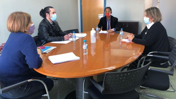 Primera reunión con la Directora General de Servicios Sociales y Relaciones con el Tercer Sector