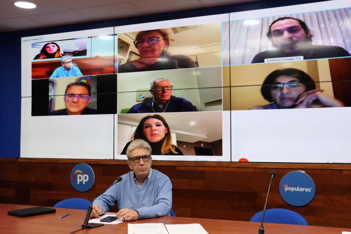 Reunión con el grupo parlamentario Popular