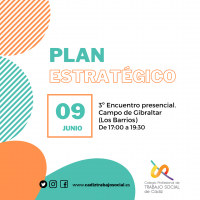 Tercer encuentro colegial del Plan Estratégico del Colegio Profesional de Trabajo Social de Cádiz. Los Barrios.