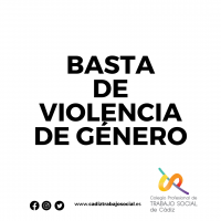 El Colegio Profesional de Trabajo Social manifiesta su repulsa ante el presunto asesinato de las menores Anna y Olivia y ante el asesinato confeso de Rocío Caíz.
