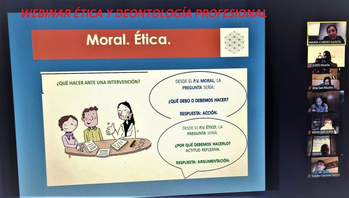 Conclusiones Webinar Ética y Deontología Profesional