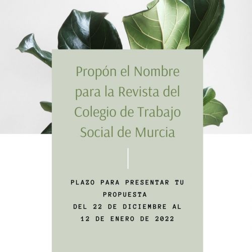 Propuesta para el Nombre de la Revista del Colegio de Trabajo Social