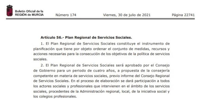 Participamos en los Grupos Focales del Plan Regional de Servicios Sociales de la Región de Murcia
