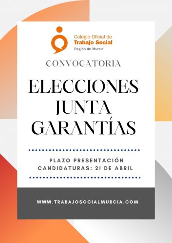 Convocatoria de elecciones Junta de Garantías
