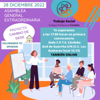 CONVOCATORIA ASAMBLEA GENERAL EXTRAORDINARIA C.P.T.S. CORDOBA