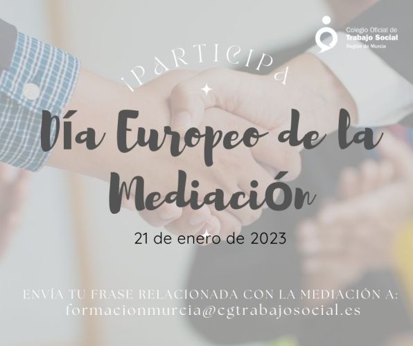 ¡Participa en el Día Europeo de la Mediación!