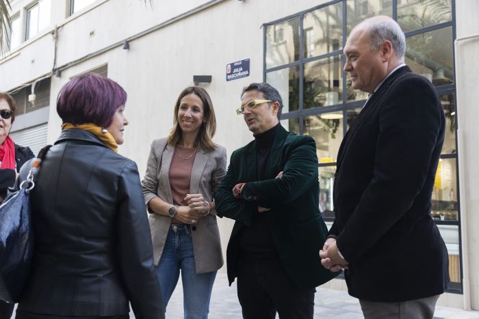 El Colegio y el Ayuntamiento de Murcia inauguran la calle "Julia Bascuñana", coincidiendo con el Día Mundial del Trabajo Social.