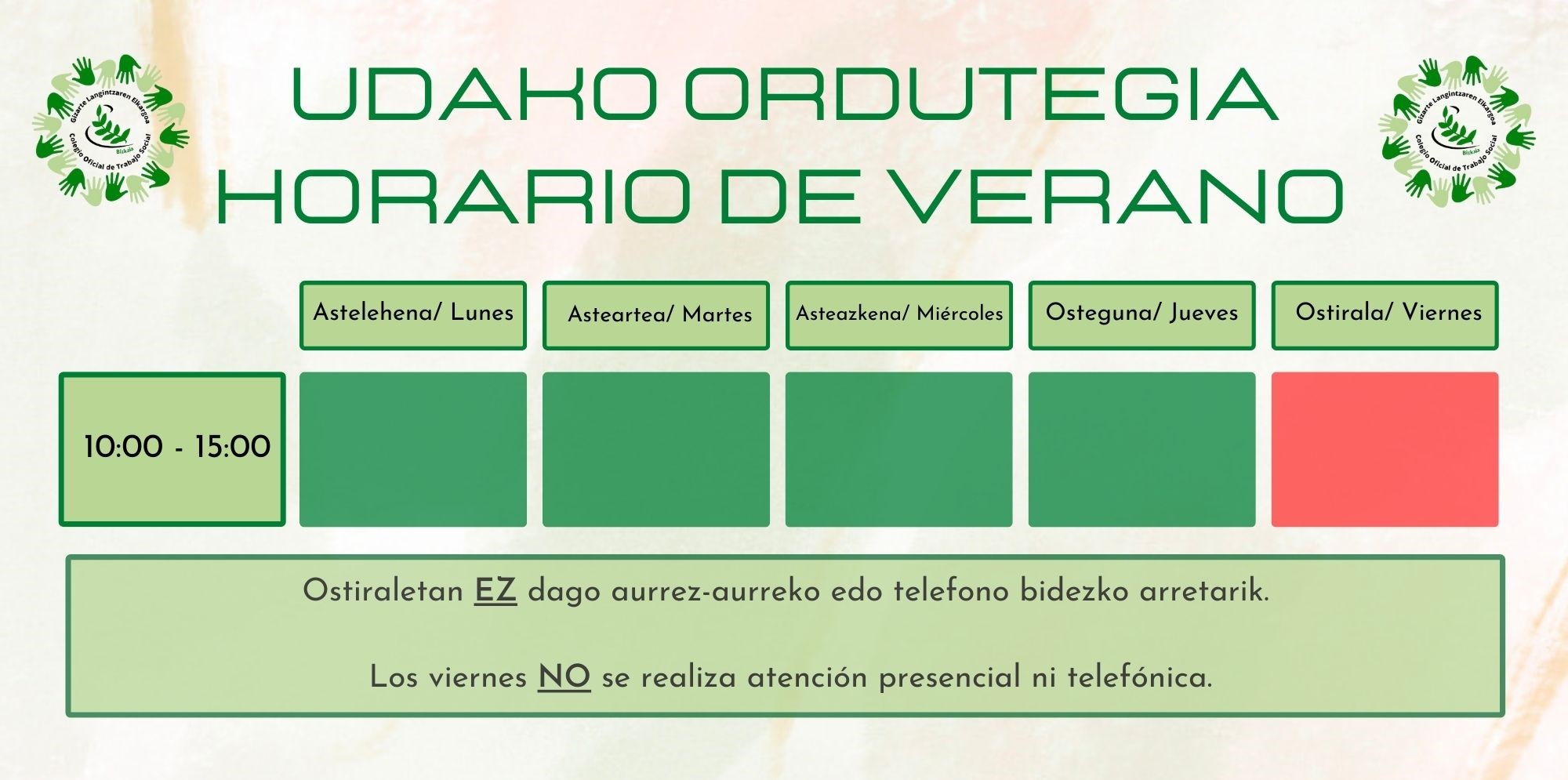 Horario Verano