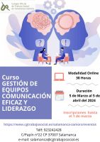 Curso: GESTIÓN DE EQUIPOS, COMUNICACIÓN EFICAZ Y LIDERAZGO