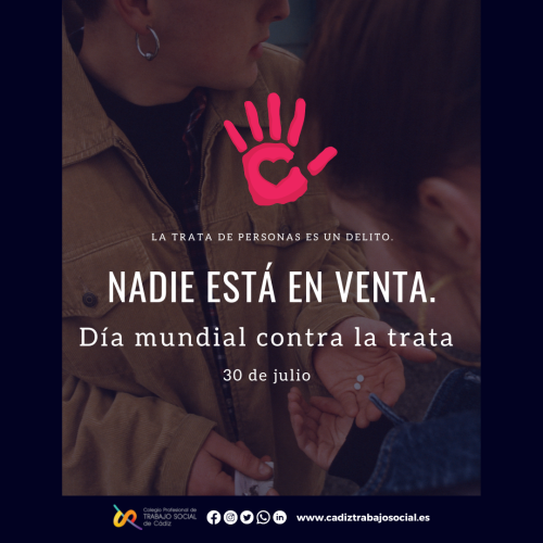 Día mundial contra la trata.