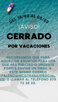 ¡Nos vamos de Vacaciones!