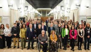 Asistimos al acto del 30 aniversario de la EAPN en el Parlamento de Andalucía. 