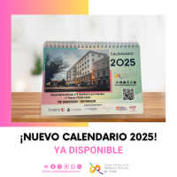 ¡Ya está disponible el calendario de mesa 2025! ¡Recógelo en el punto más cercano!