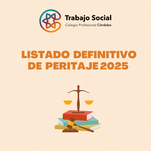LISTADO DEFINITIVO DE PERSONAS ADMITIDAS Y EXCLUIDAS DEL REGISTRO DE PERITAJE SOCIAL C.P.T.S CÓRDOBA 2025