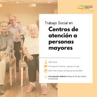 Trabajo Social en centros de atención a personas mayores