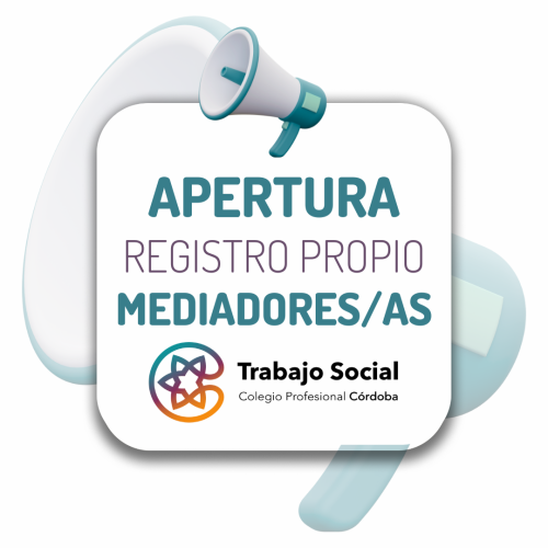APERTURA DEL REGISTRO DE MEDIADORES/AS DEL C.P.T.S. CÓRDOBA