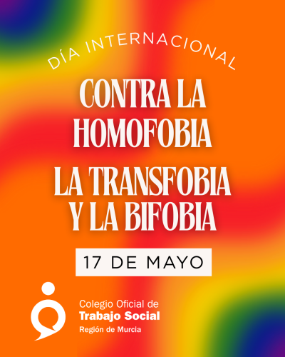 El Colegio conmemora el Día Internacional contra la homofobia, la transfobia y la bifobia.