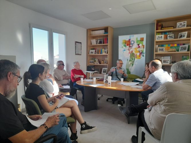 Reunión de la MERP en el Colegio Profesional de Trabajo Social de Cádiz