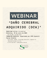 Webinar sobre el Dany Cerebral Adquirit (DCA)
