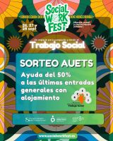 ¡SORTEO AUETS Y CGTS - CÓDIGO DE DESCUENTO PARA ASISTIR AL SOCIAL WORK FEST! 
