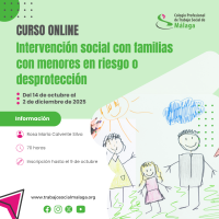 Curso "Intervención social con familias con menores en riesgo o desprotección". 2ª Edición 2025