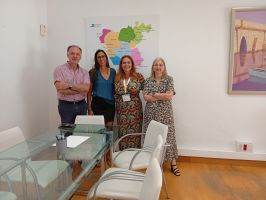 El Colegio Profesional de Trabajo Social de Cádiz se reúne con la Diputación Provincial