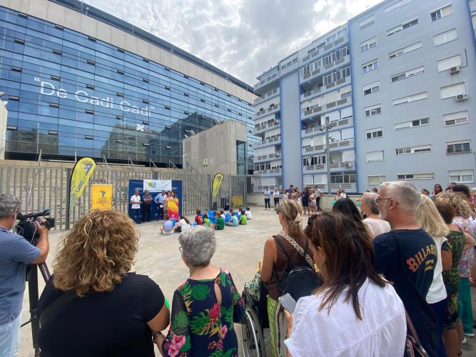 El Colegio Profesional de Trabajo Social de Cádiz acompaña a la Asociación Alzhe en el Día Mundial del Alzheimer