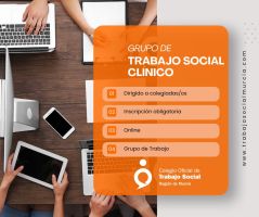 APLAZADA VII Reunión Grupo de Trabajo Social Clínico - Lunes 22 de diciembre de 17:00 a 18:30h 