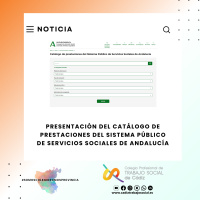 Presentación del Catálogo de Prestaciones del Sistema Público de Servicios Sociales de Andalucía.