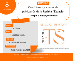 Charla: Condiciones y normas de publicación de la Revista “Espacio, Tiempo y Trabajo Social”. 2 de enero de 2026