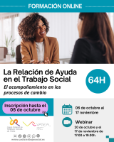 Curso online "La relación de ayuda en Trabajo Social. El Acompañamiento en los procesos de cambio" (NUEVO)