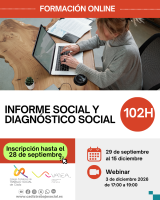 Curso online "Informe Social y Diagnóstico Social" (6º Edición)