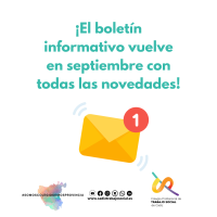 ¡El boletín informativo vuelve en septiembre!